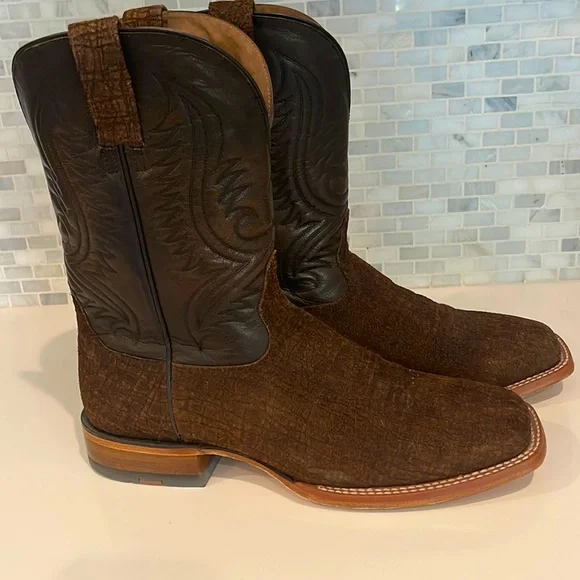 Ariat Western Boot- leather and suede. Worn one time! Ariat Men main image 3
